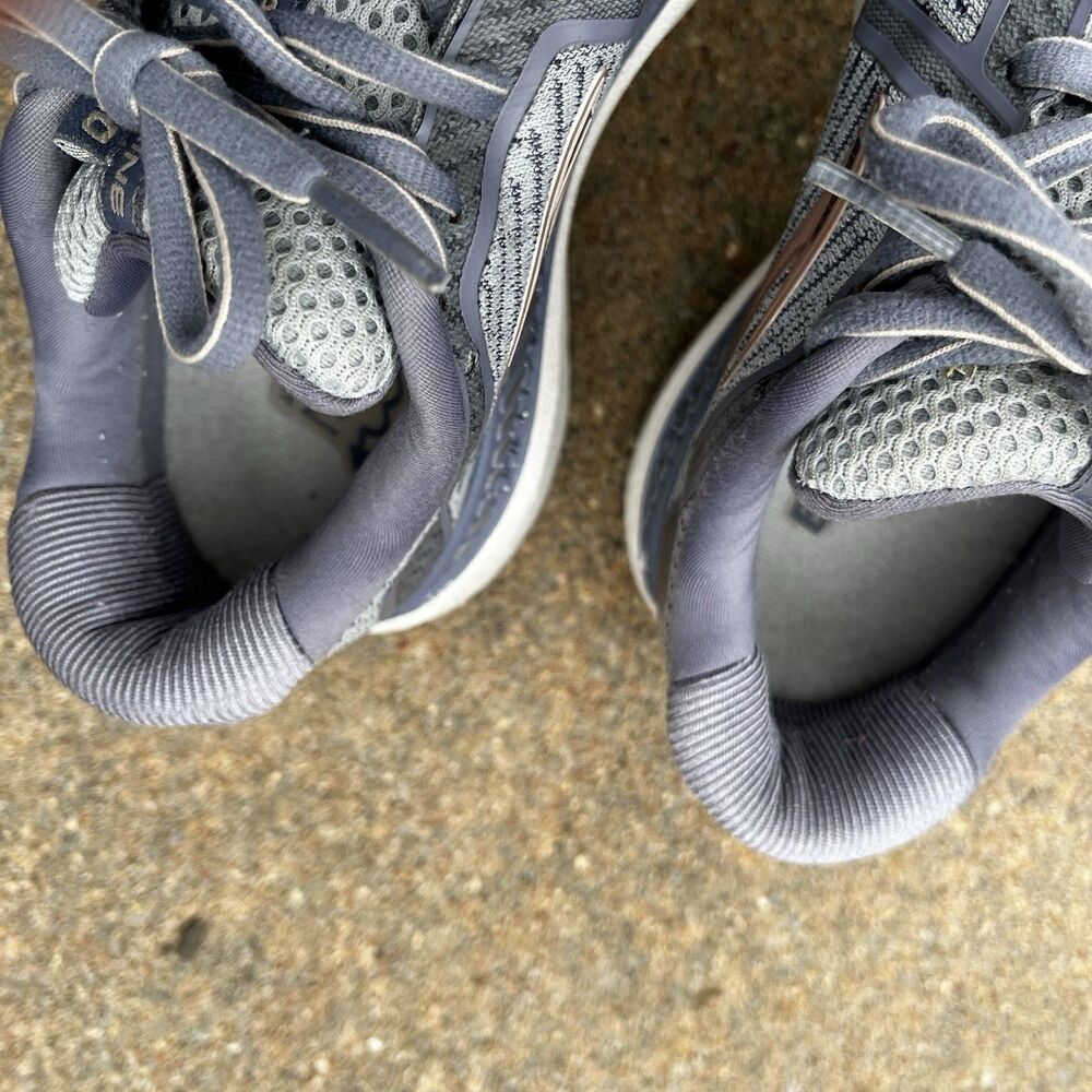 Brooks Womens Size 8 B Adrenaline GTS 20 1202961B073 Gray Running Sneakers - Picture 13 of 14